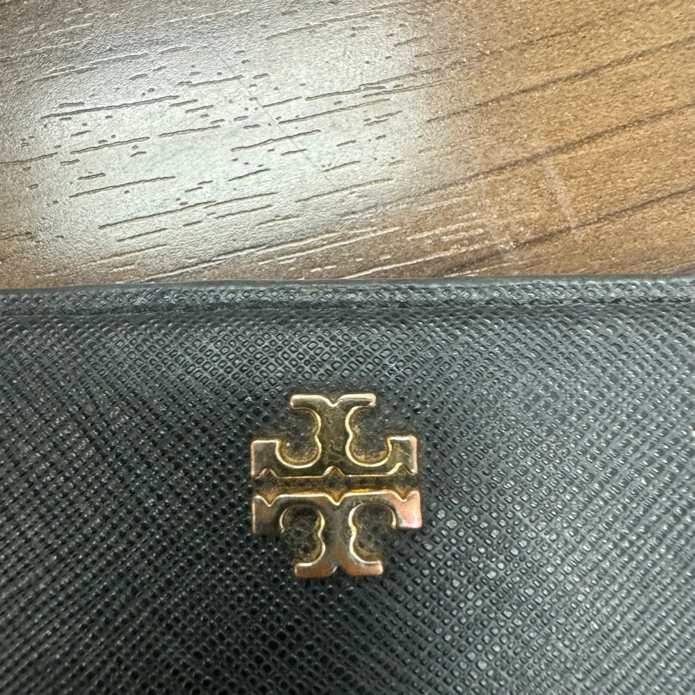 Tory Burch Black Leather Wallet - Picture 2 of 4